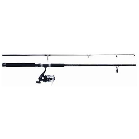 Sea Striker Surf Spinning Combo 8' 2Pc Black Premounted ST5080